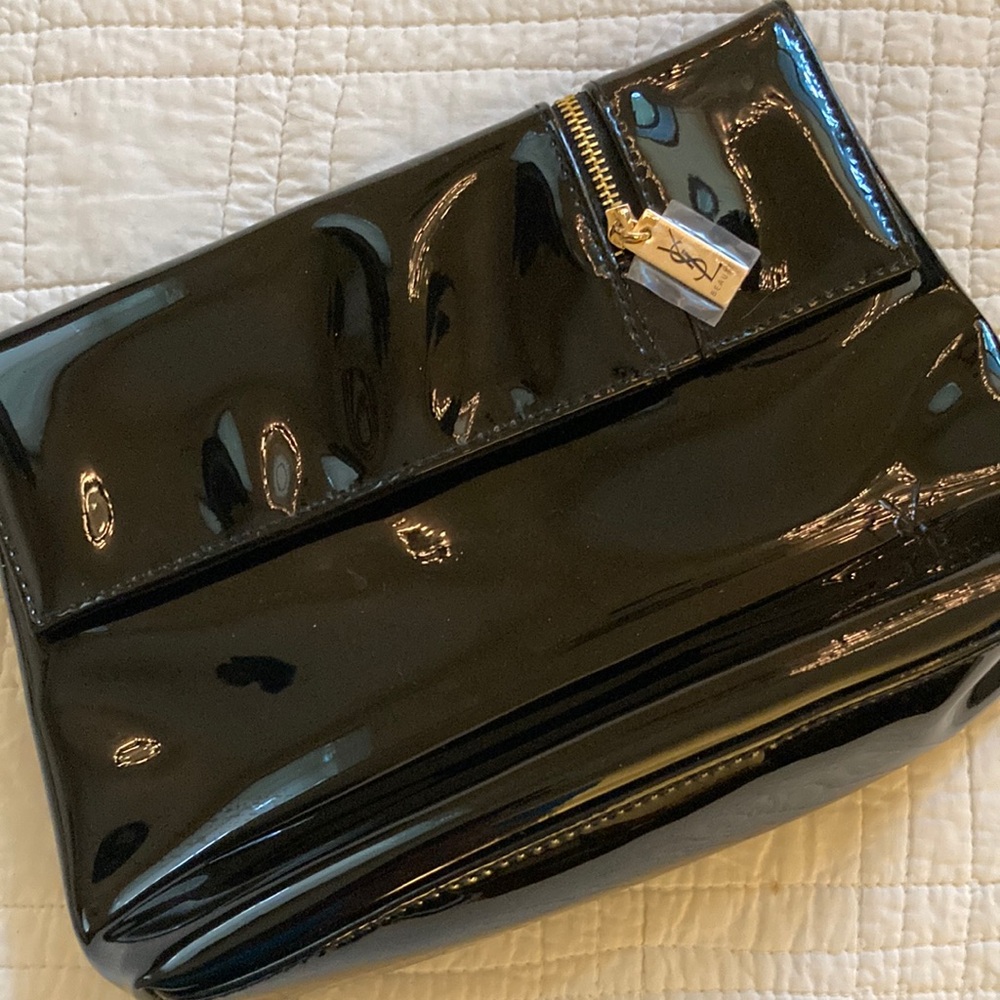 Yves Saint Laurent Black Cosmetic Bag